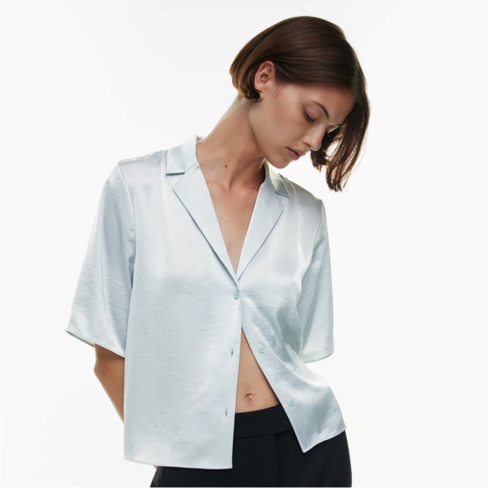 Wilfred Beso shirt in Snowmelt (NWT)